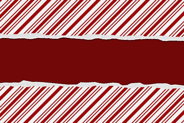 Christmas Candy Cane Striped background for your message or invi