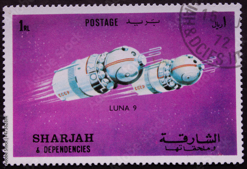 Postage stamp photo