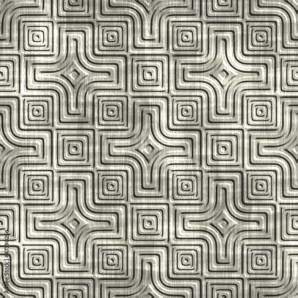 Metal pattern. Seamless texture.