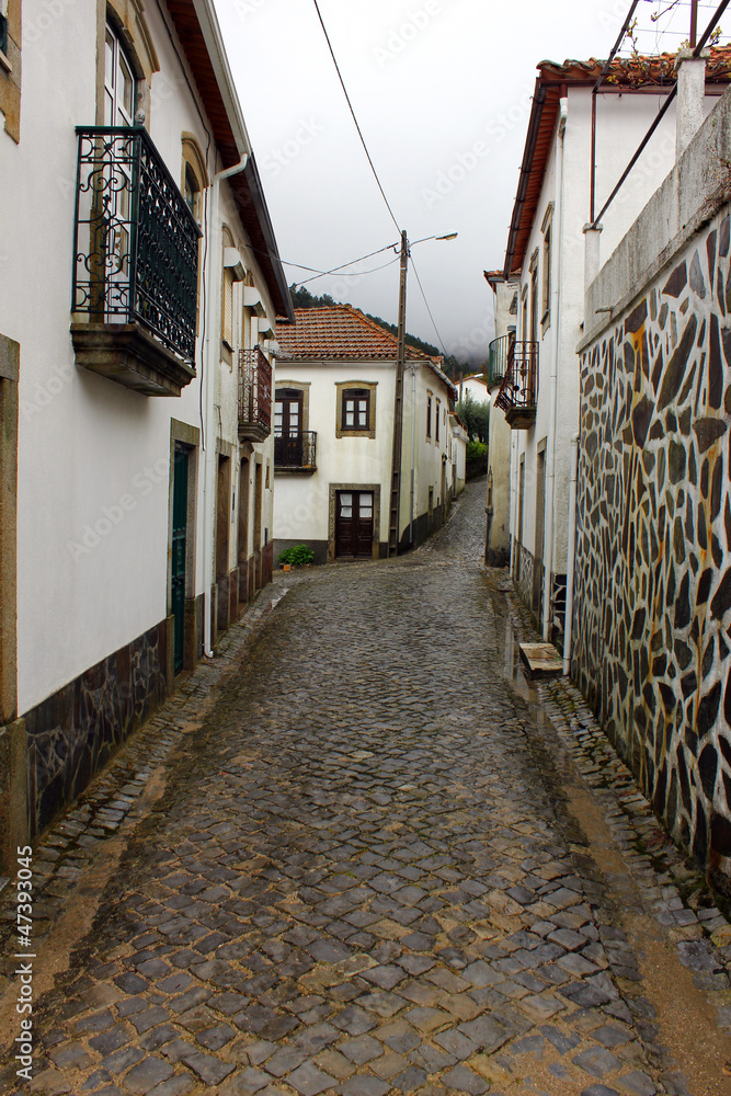 Detail of a village called Coentral, Portugal