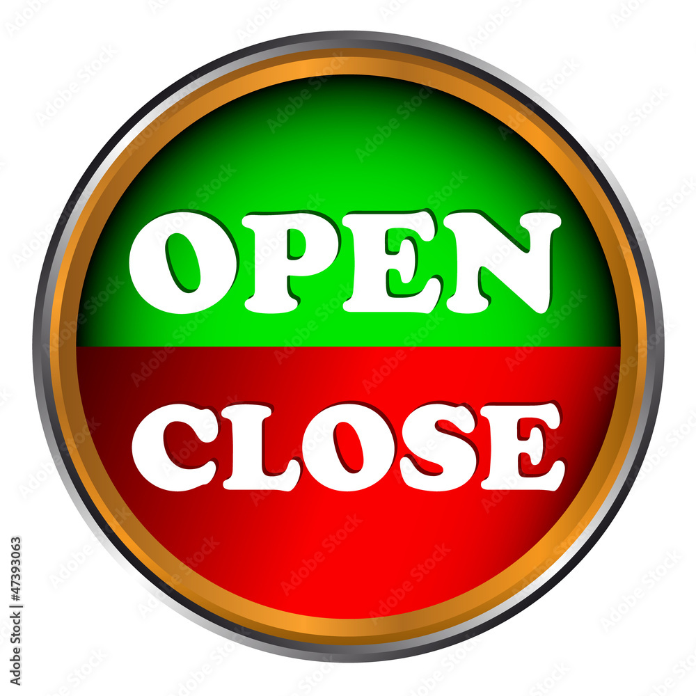 Open and close icon