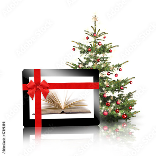 ebook vor Weihnachtsbaum
