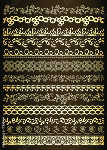 Vintage borders