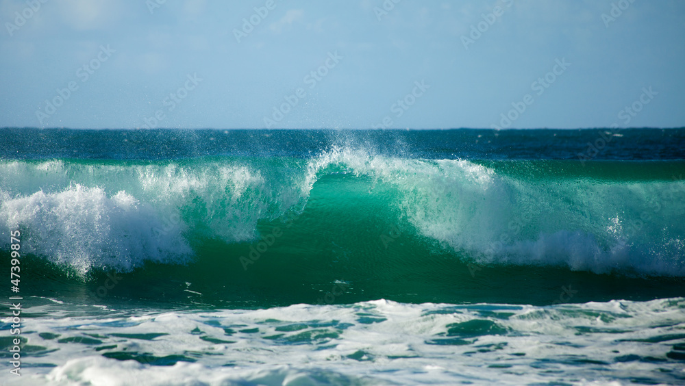 Obraz premium breaking wave