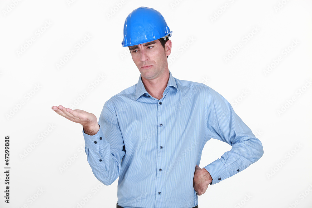 businessman looking skeptic about something businessman looking skeptic about something