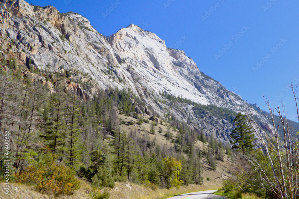 Naklejka premium Marble Canyon in BC interior