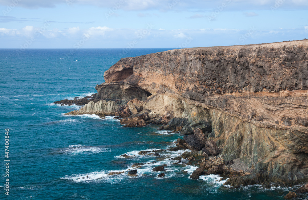 Fototapeta premium waves at Ajuy