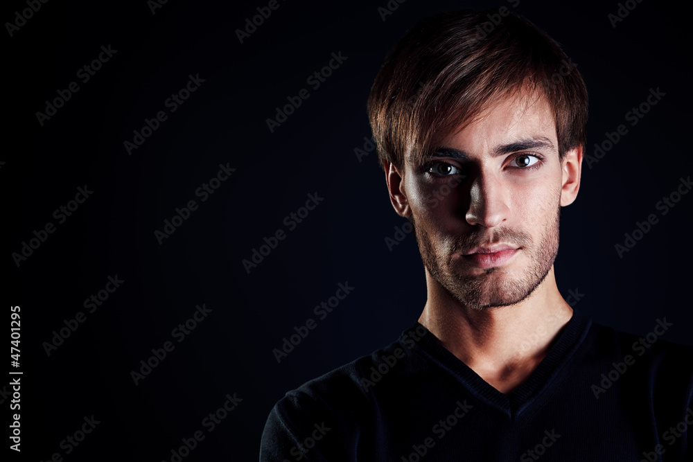 Naklejka premium over black