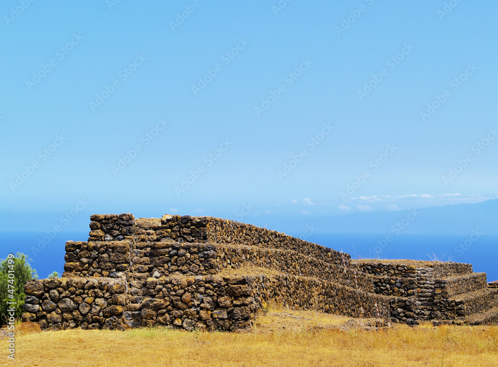 Obraz premium Pyramids in Guimar, Tenerife, Canary Islands, Spain