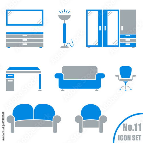 Icon Set - Möbel