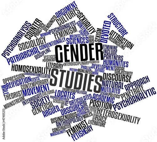 Word cloud for Gender studies