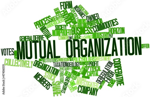 Word cloud for Mutual organization
