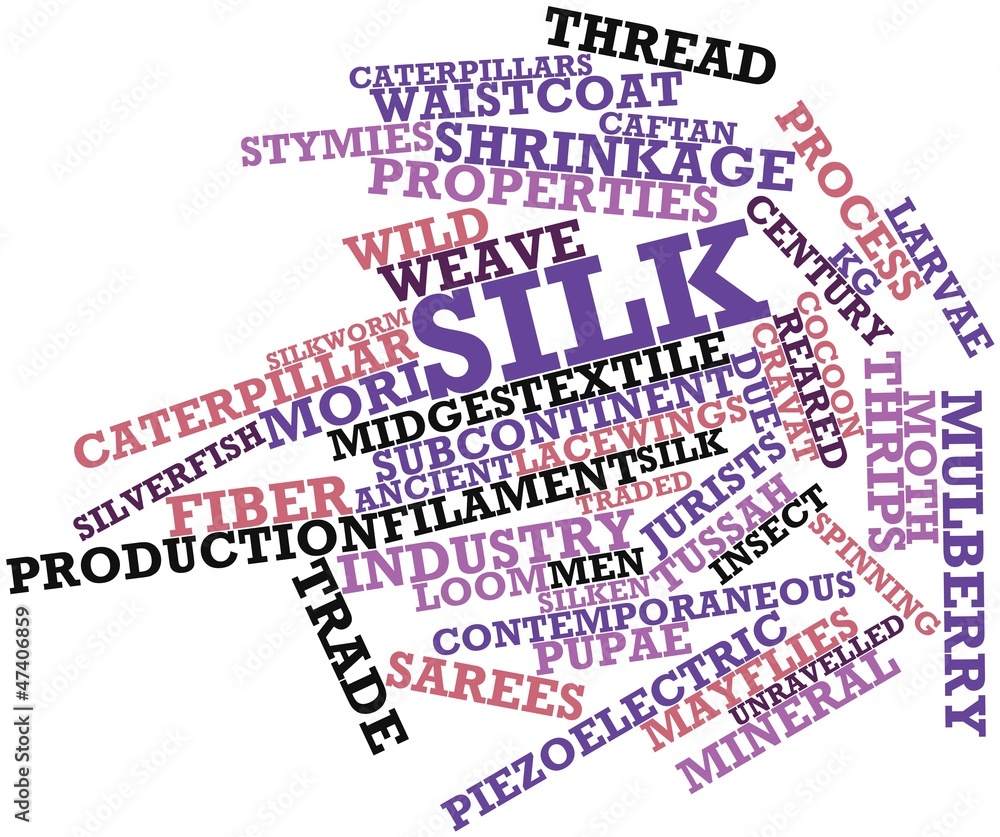 Word cloud for Silk