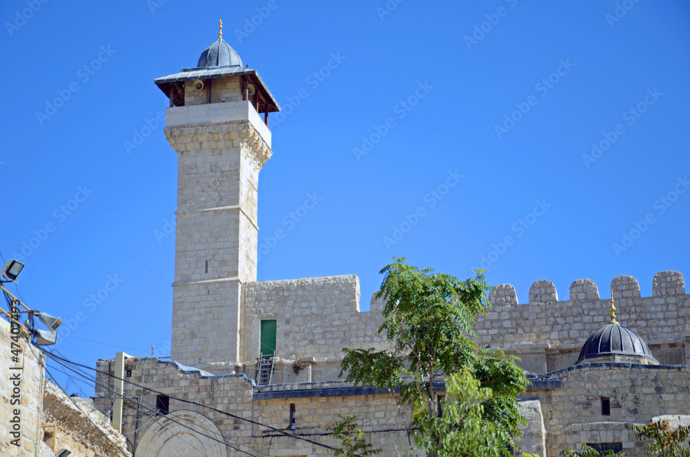 Cave of the Patriarchs in Hebron,Palestine