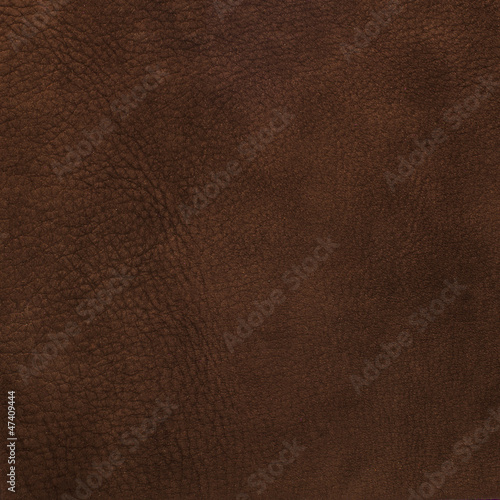 Brown leather texture closeup