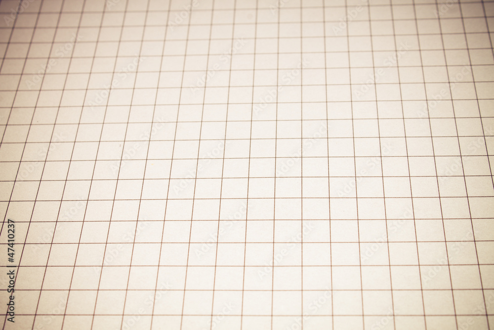 Peace of squared paper Peace of squared paper