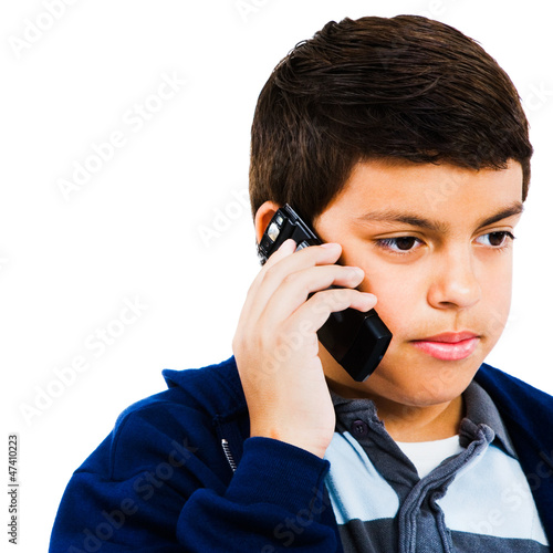 Boy On The Phone