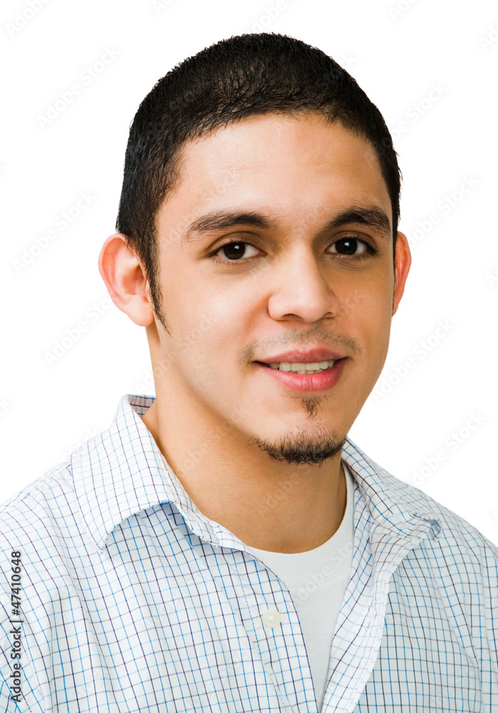 Portrait Of Man Smiling Portrait Of Man Smiling