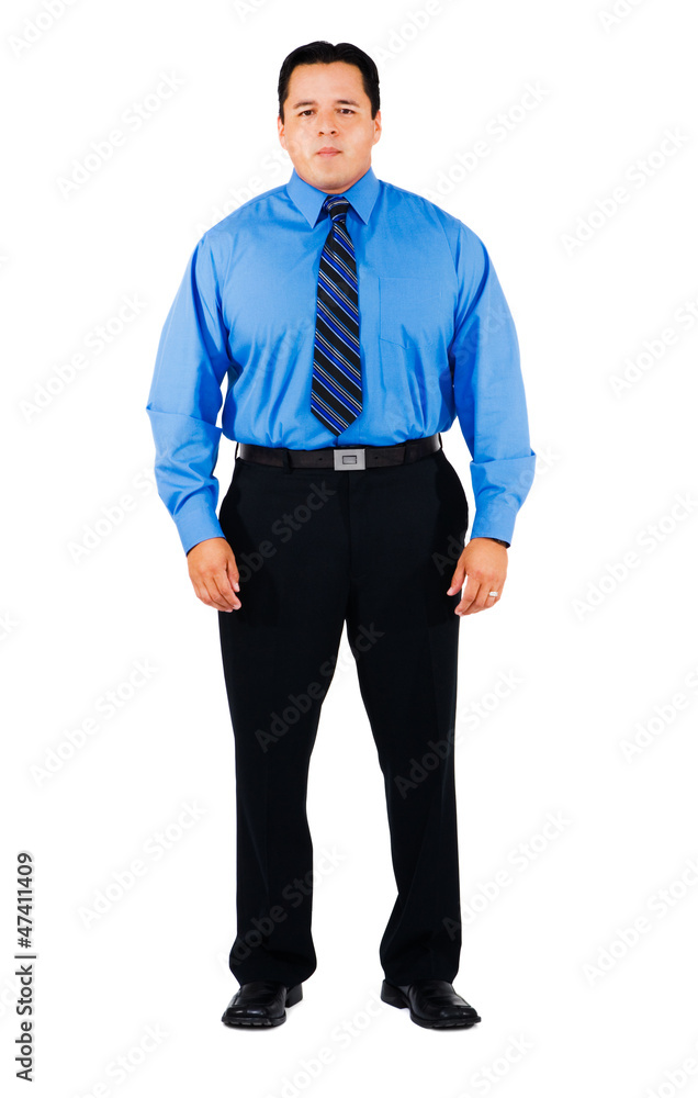 Portrait of businessman standing Portrait of businessman standing