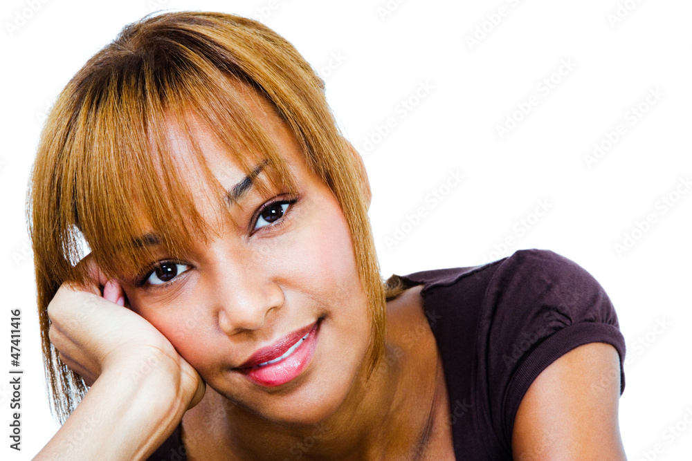 Fototapeta premium Young woman day dreaming