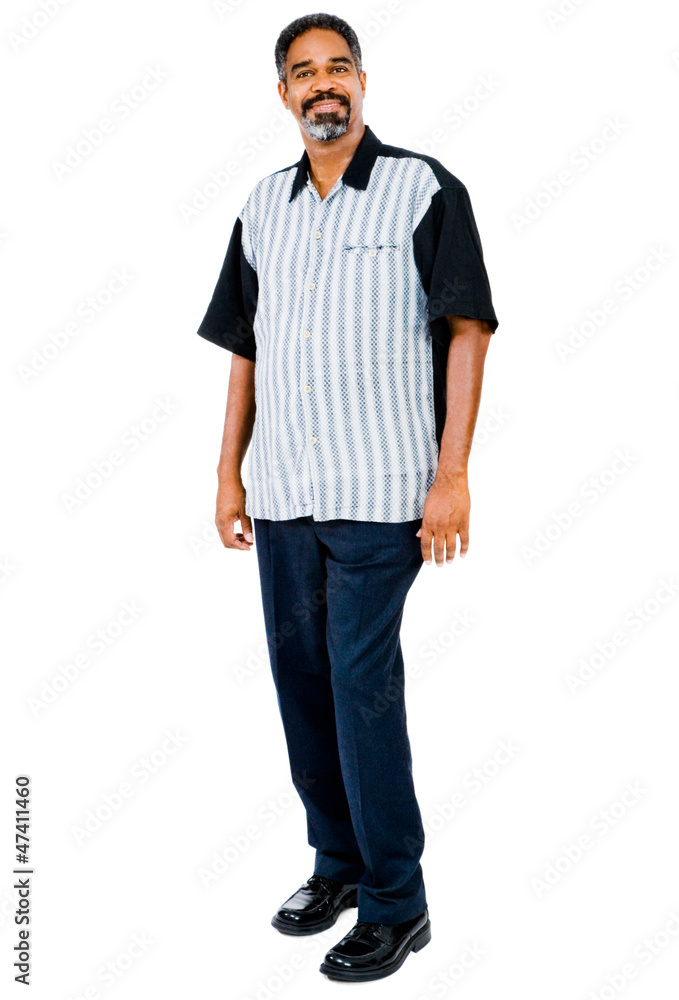 Mature man posing Mature man posing