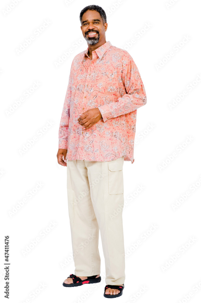 Fototapeta premium Portrait of a man smiling