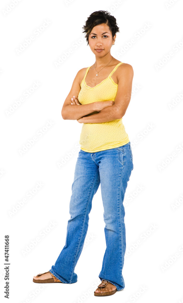 Woman posing Woman posing