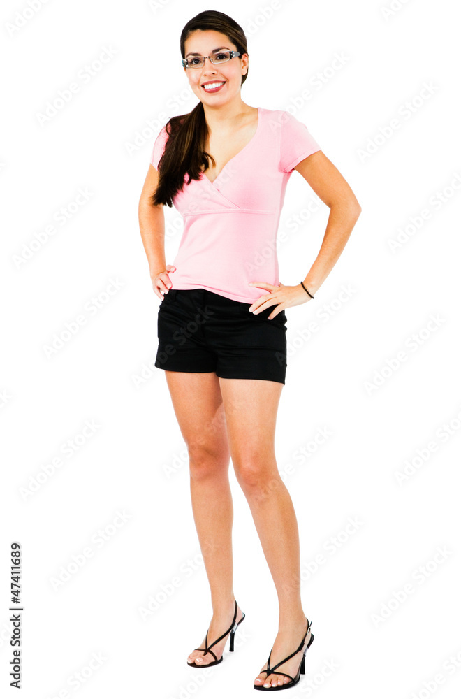 Fototapeta premium Confident woman posing