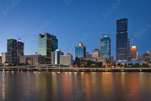 Queensland, Brisbane city, night