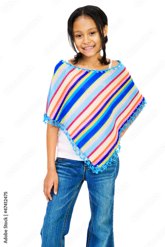 Fototapeta premium Happy Girl Posing