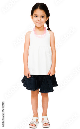 Girl standing