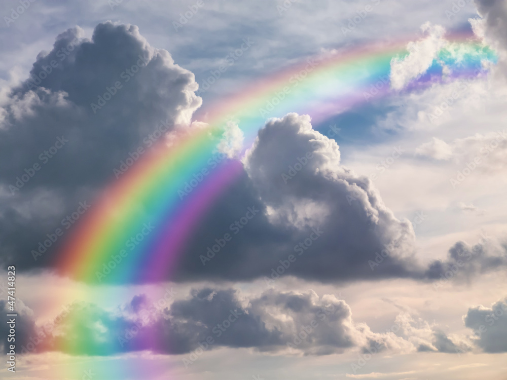 Rainbow in Sky