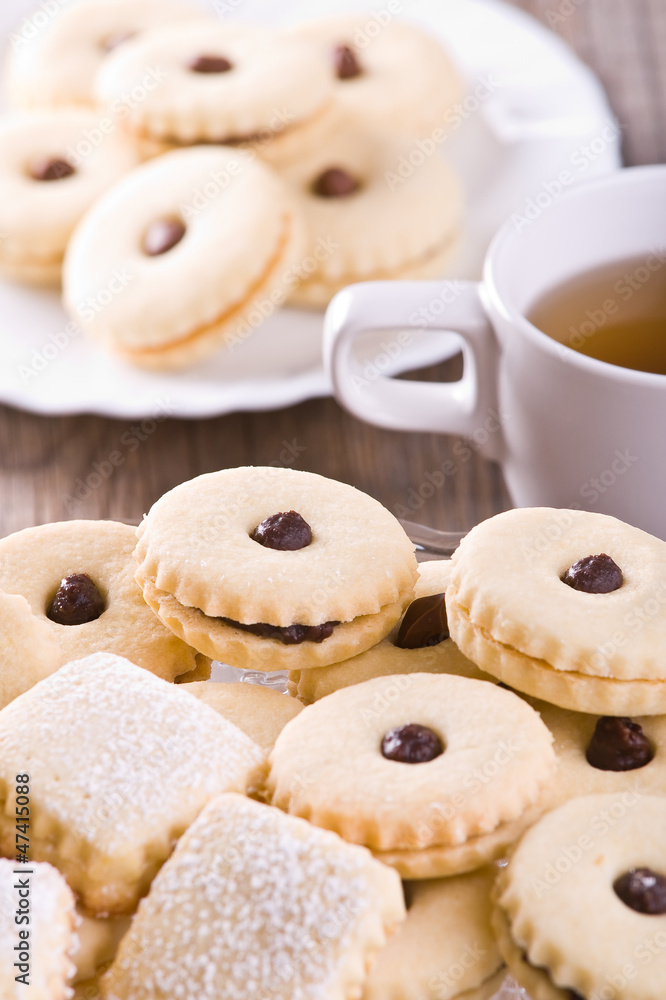 Chocolate biscuits.