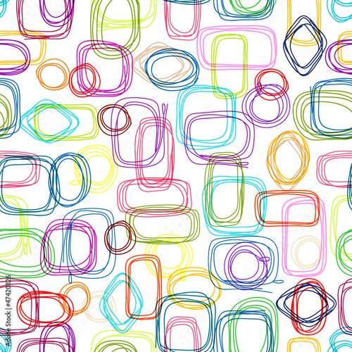 Abstract seamless pattern for your design