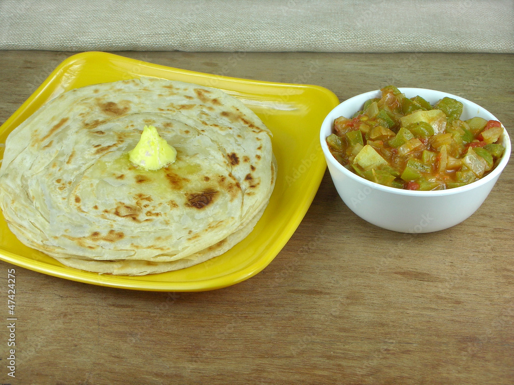 Indian Bread Stock Photo | Adobe Stock