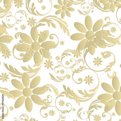 Elegant Flower Decoration - white