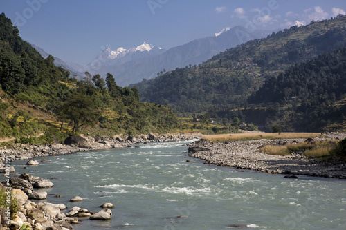 River Manaslu trekking