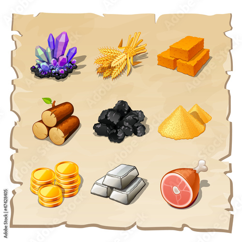 resource icons for games