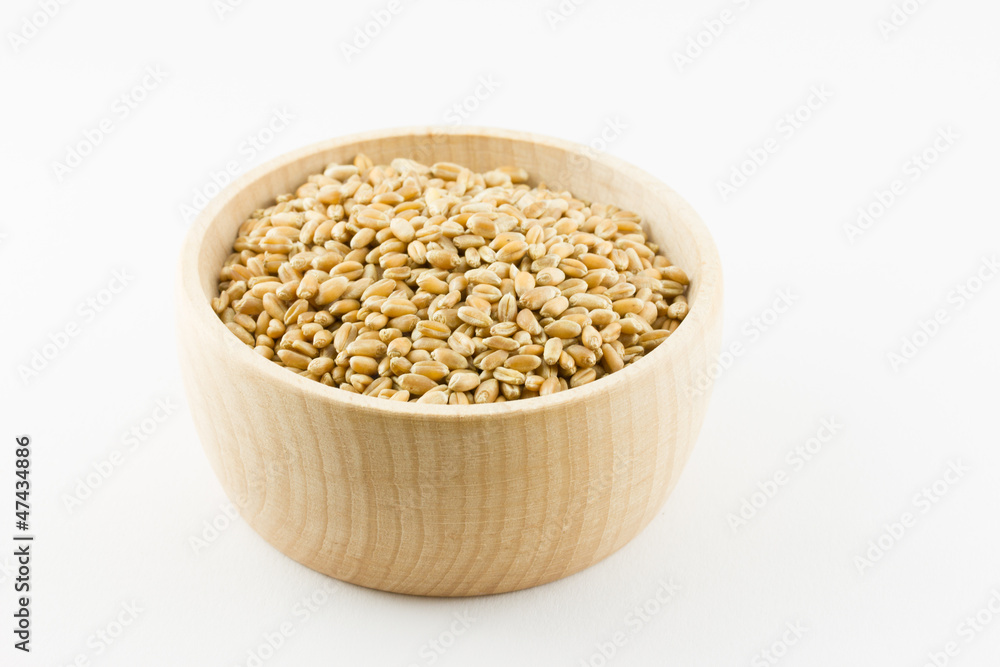 Wheat grains