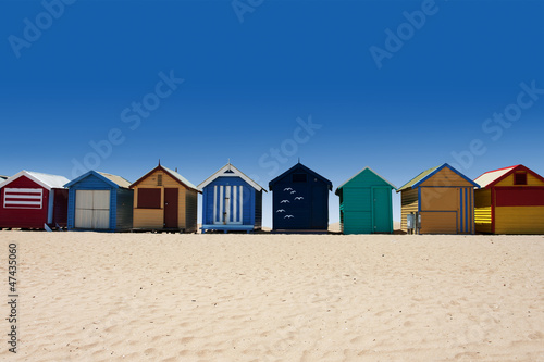 Australia tour to Brighton Beach bathing boxes