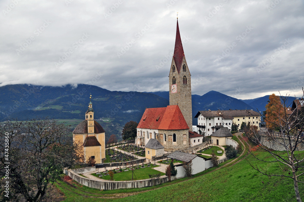 Fototapeta premium Sant Andrea in Monte, Bressanone - Alto Adige