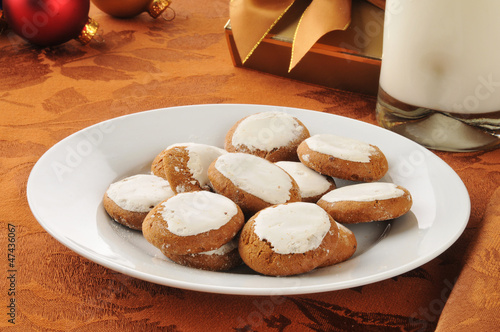 Molasses cookies photo