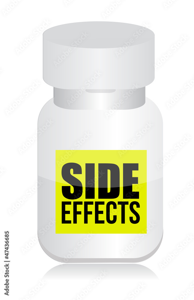 pills with side effects sign pills with side effects sign