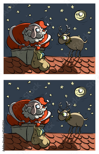Find 10 Differences ... solution in hidden layer