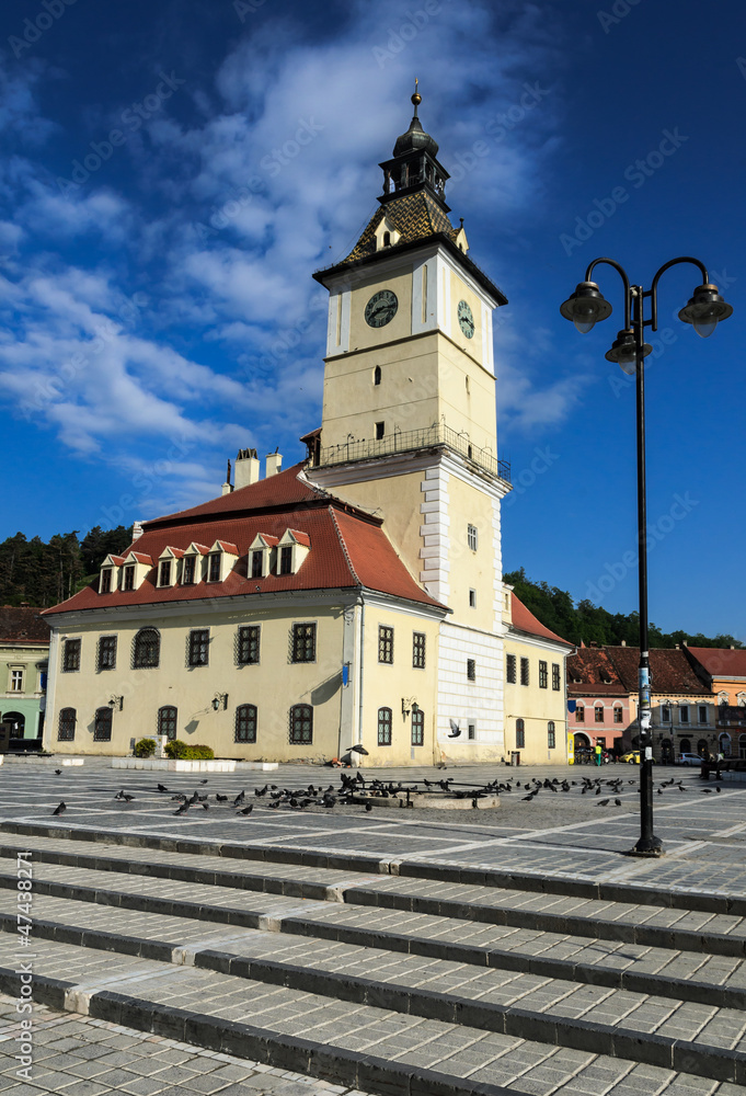 Fototapeta premium Brasov historical center, Romania
