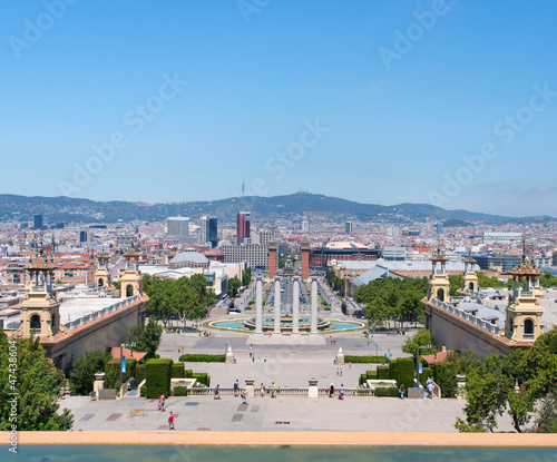 Canvas Print Espanya Square