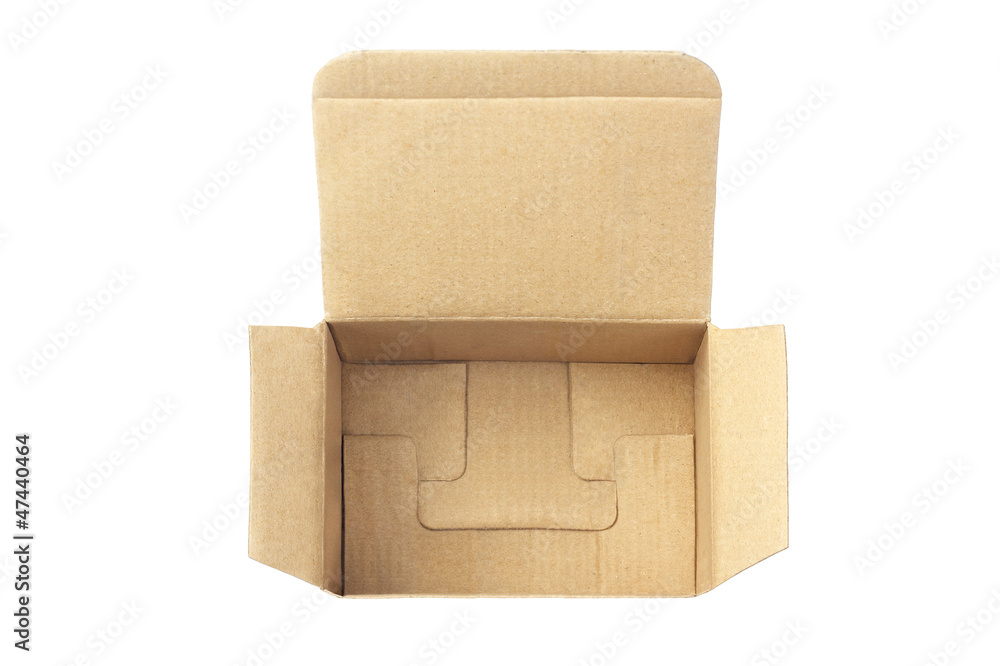 Obraz premium Open Cardboard Box