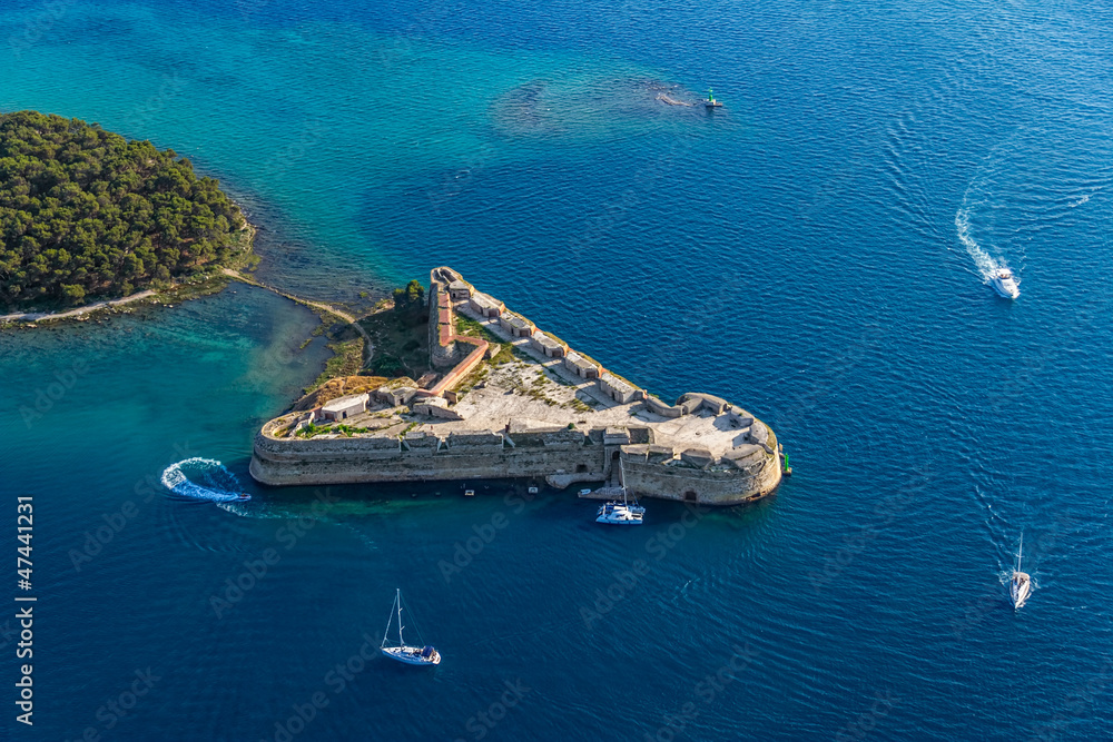 Naklejka premium Sibenik St. Nicholas Fortress