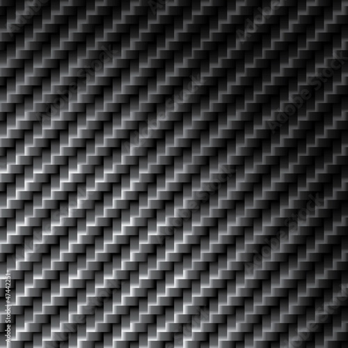 Carbon fiber texture, bound crosswise fibers background, EPS10