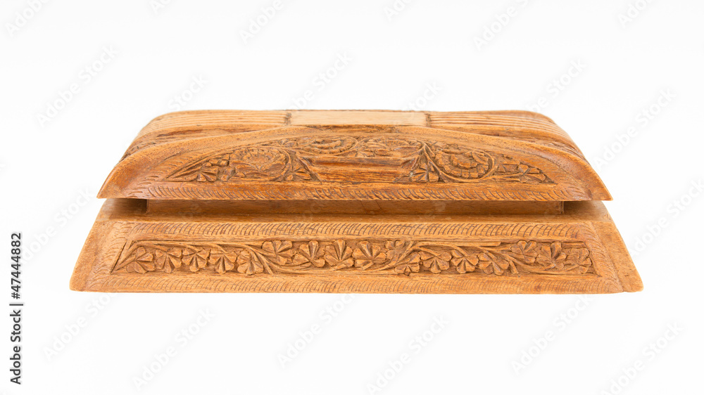 Fototapeta premium Old wooden chest made in Suriname